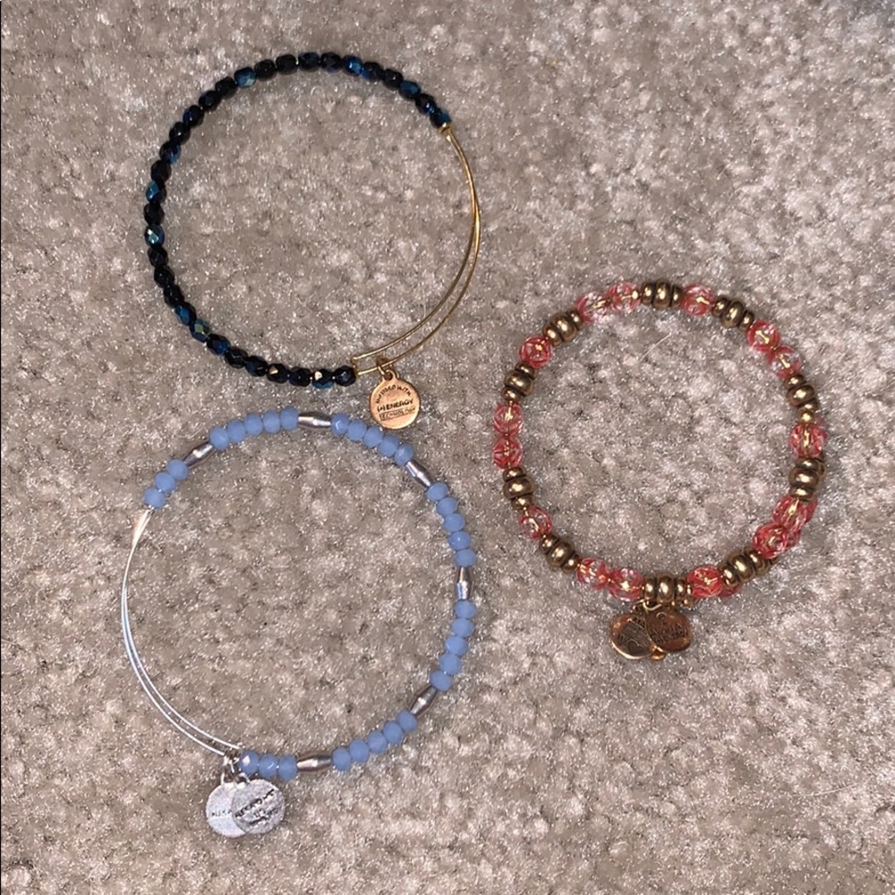 Alex and Ani energy bracelets